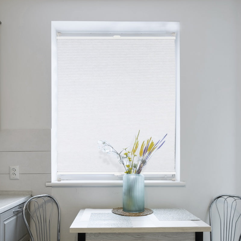 Sekey honeycomb pleated blind without drilling, two-tone, reversible