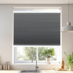 Sekey honeycomb pleated blind without drilling, two-tone, reversible