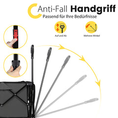 Sekey 120L /135 Foldable Handcart with Brakes Handcart Off-Road Tires