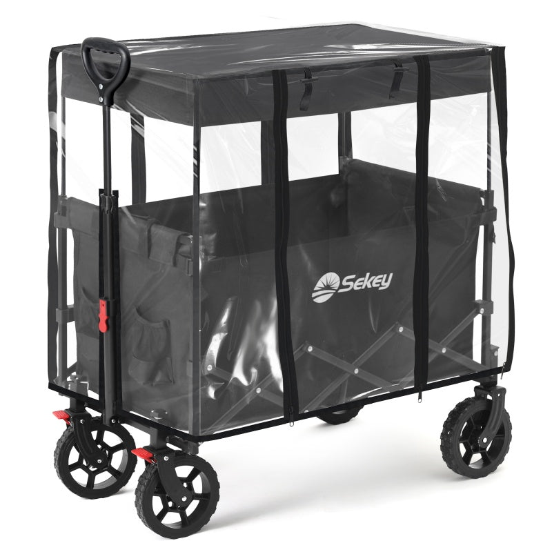 Sekey Bollerwagen Regenschutz für Dach-S 4018, 75x50x65cm