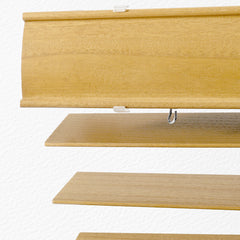 Sekey real wood blind - natural wood color - 50 mm slats with natural wood look
