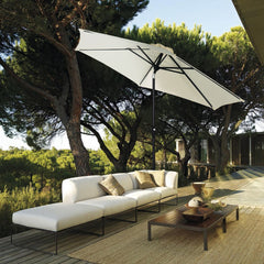 Sekey 270 cm aluminum parasol with crank, sun protection UV50+