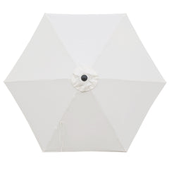 Sekey 270 cm aluminum parasol with crank, sun protection UV50+