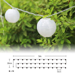 Salcar LED Laternen Lichterkette Outdoor mit Batterie – Timer & 8 Modi, Wetterfest für Hochzeit, Garten, Balkon, Terrasse Salcar