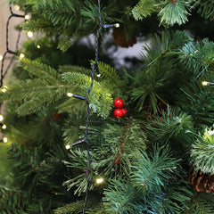 Salcar 1.5 m LED Lichterkette für Weihnachtsbaum, mit 8 Strängen, 200 LEDs