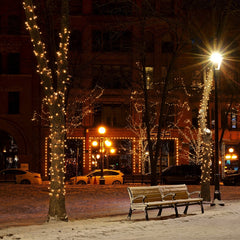 Salcar 5/10/15/23/40/60/80/100m Lichterkette, 50/150/220/360/640/1000/1330/1660 LEDs, 31V GS-zertifizierte Stromversorgung