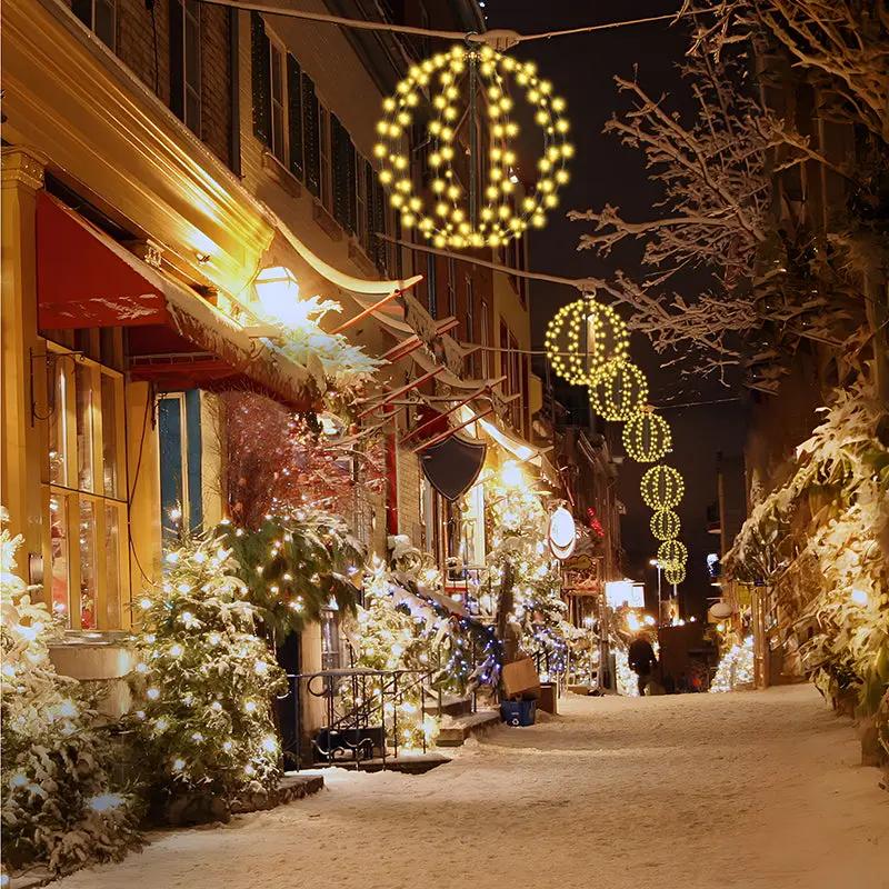 Salcar 30 cm LED Kugelleuchte mit 120 LEDs: Stilvolle Beleuchtung für jeden Anlass! – sekeymall