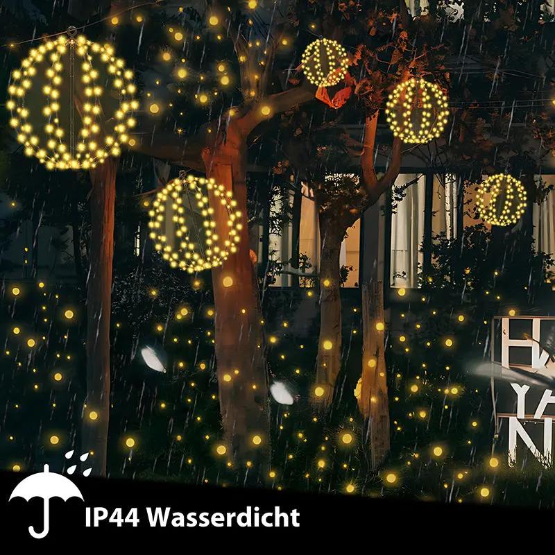Salcar 30 cm LED Kugelleuchte mit 120 LEDs: Stilvolle Beleuchtung für jeden Anlass! – sekeymall