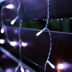 Salcar 3 x 3 m LED Lichtervorhang, 300 LEDs, 31V GS-zertifizierte Stromversorgung