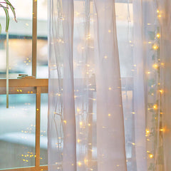 Salcar 2x2m/2x3m/6x3m LED Lichtervorhang, 160/240/600 LEDs, 31V GS-zertifizierte Stromversorgung