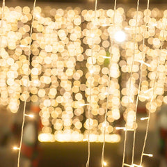 Salcar 2x2m/2x3m/6x3m LED Lichtervorhang, 160/240/600 LEDs, 31V GS-zertifizierte Stromversorgung