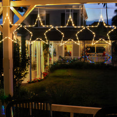 Salcar 30cm LED window decoration star, 30 LEDs