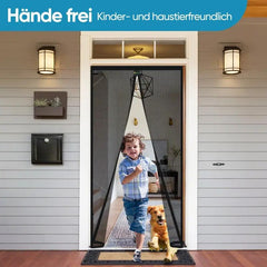 Sekey Kratzfest Magnet Fliegengitter, Breite nach Belieben zuschneidbar Sekey