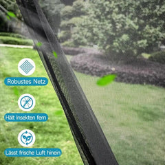 Sekey Kratzfest Magnet Fliegengitter, Breite nach Belieben zuschneidbar Sekey