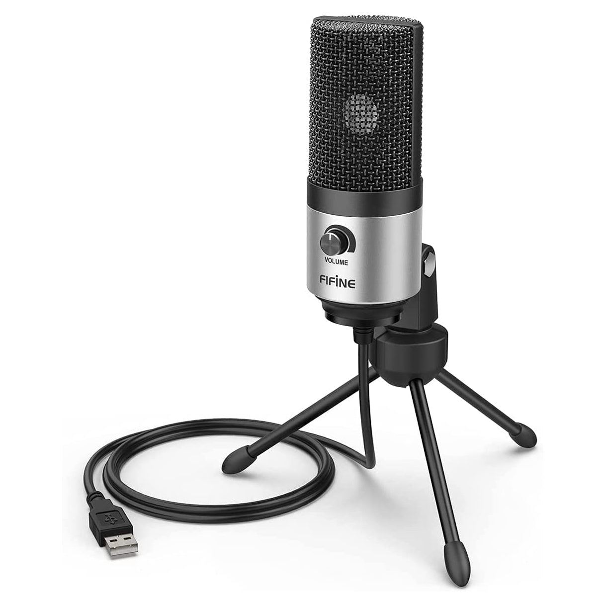 FIFINE USB Kondensator Mikrofon mit Ständer, K669B