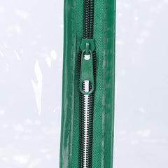 Sunula Greenhouse 50x130x60 cm – Sturdy steel frame with PVC cover, roll-up door, easy plug-in assembly, transparent &amp; green, ideal for plants, vegetables &amp; flowers