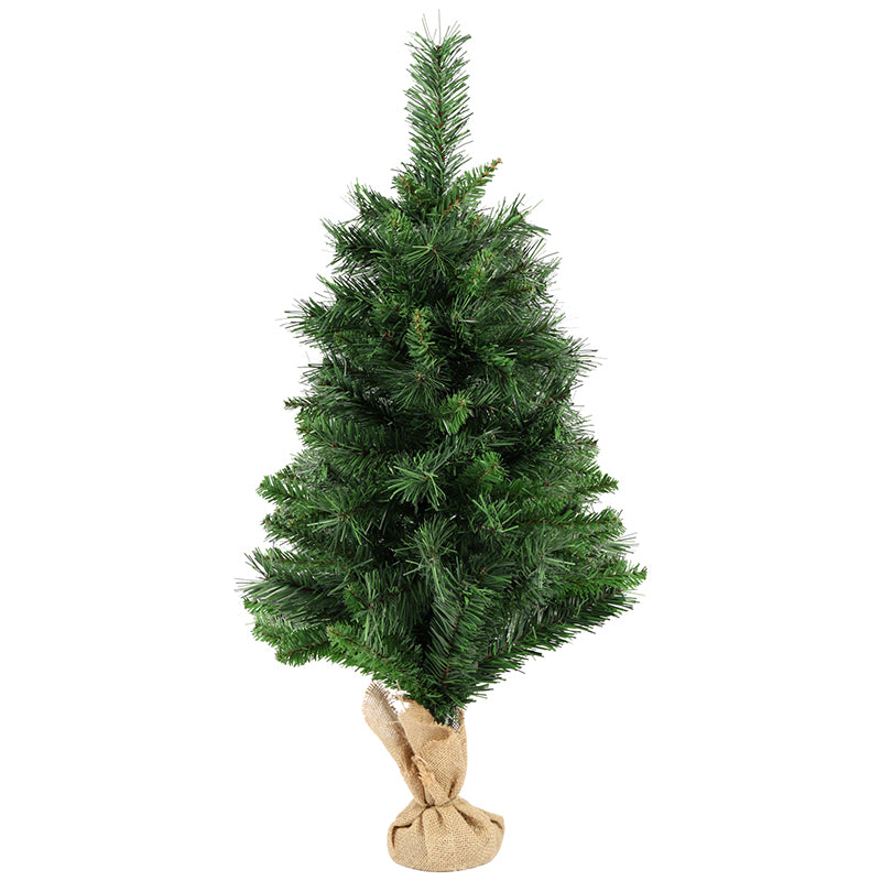 Salcar 60/90cm Künstlicher Weihnachtsbaum Klein mit Christbaumständer, Nordmanntanne, mit 70/110 Spitzen