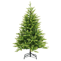 Salcar Künstlicher Weihnachtsbaum Fichte aus PE & PVC mit hellgrünen Zweigspitzen – 120 bis 210 cm