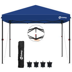 Sekey 300 x 300 cm Faltpavillon mit 4 Sandsäcken und Tragetasche