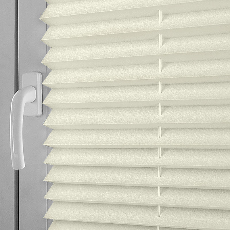 Sekey pleated blinds without drilling, beige