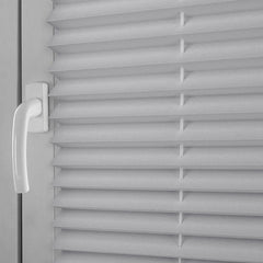 Sekey pleated blinds without drilling, light grey