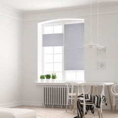 Sekey pleated blinds without drilling, light grey