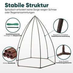 Sekey tomato greenhouse 160 x 160 x 180 cm