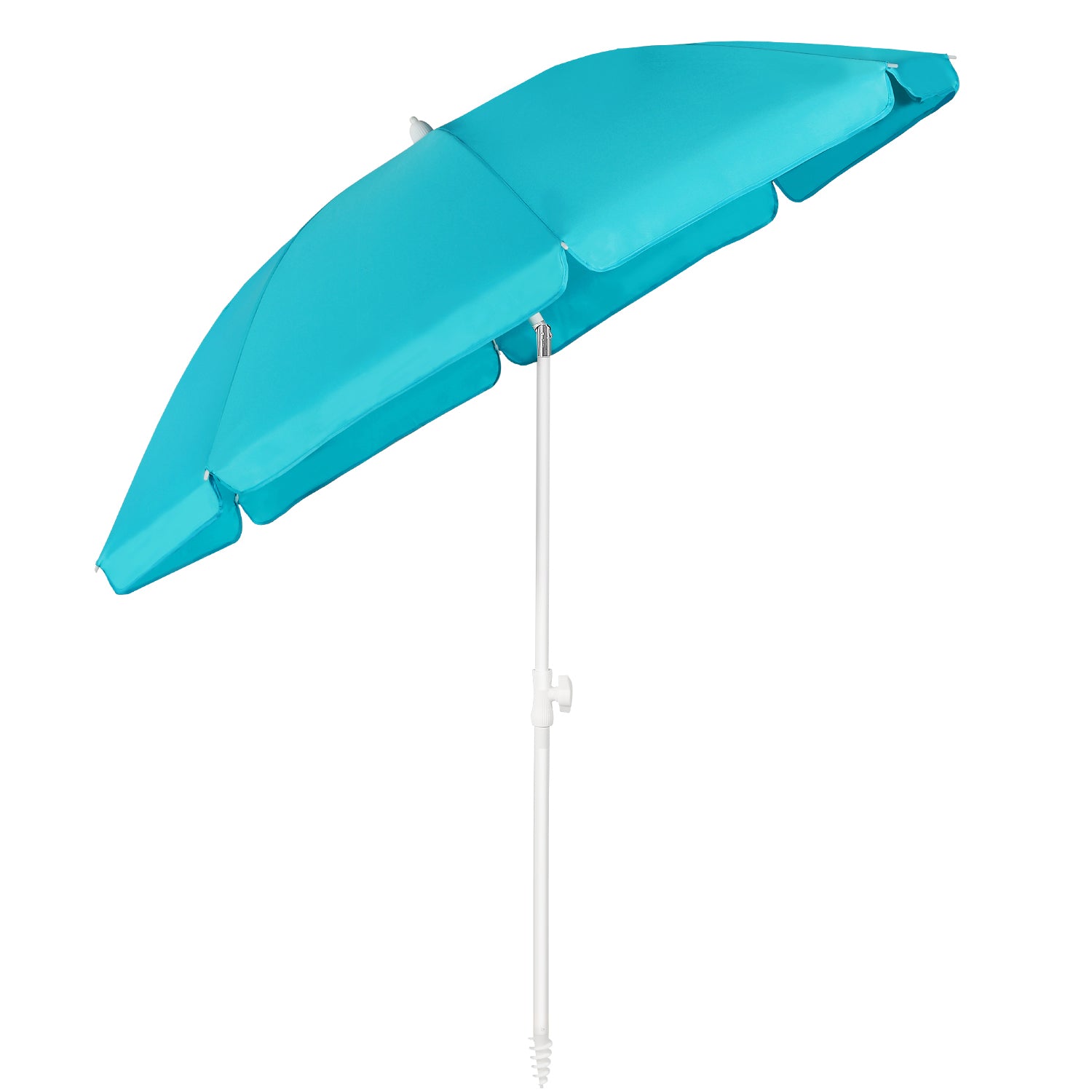 Sekey 3-in-1 Sonnenschirm mit Erdspieß 160cm – höhenverstellbar & neig – sekeymall