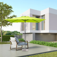 Sekey 300 x 200 cm Alu Sonnenschirm mit Kurbel, Sonnenschutz UV50+