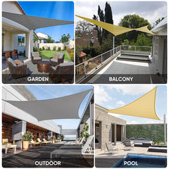 Sun sail HDPE sun protection sail