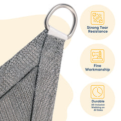 Sun sail HDPE sun protection sail