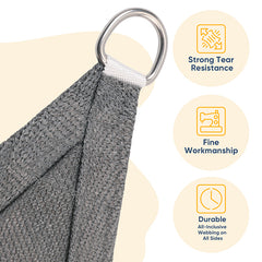 Sun sail HDPE sun protection sail