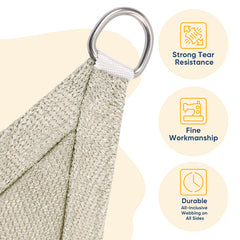 Sun sail HDPE sun protection sail