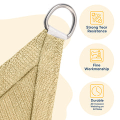 Sun sail HDPE sun protection sail