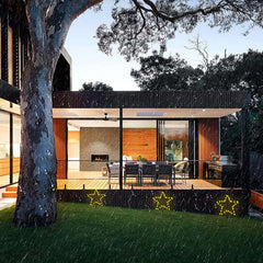 Salcar 3/6 piece set LED solar garden lights with star