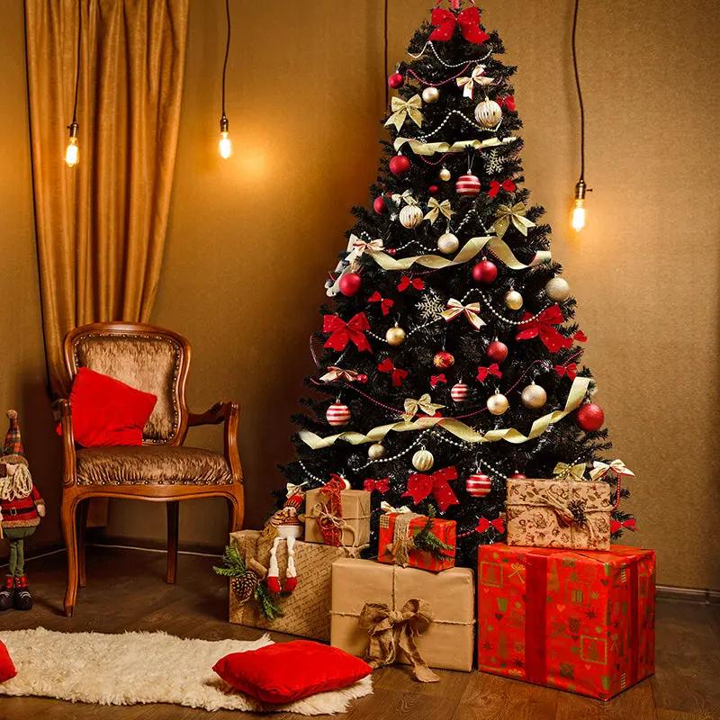 Salcar Künstlicher Weihnachtsbaum mit Metallständer – Schnellaufbau Kunstbaum – sekeymall