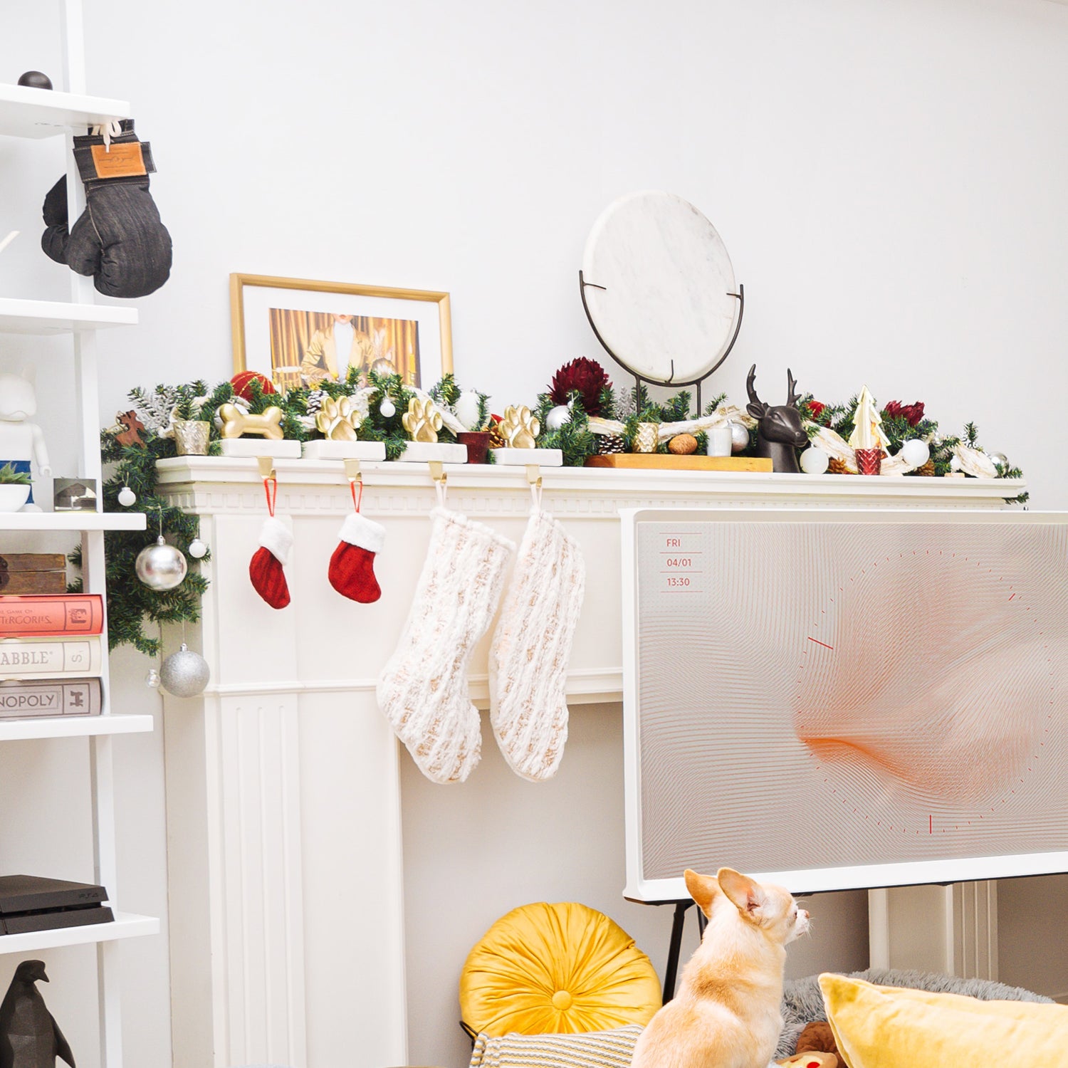 Salcar Weihnachtsgirlande künstlich Grün PVC – 3m/5m/10m, Realistische Tannengirlande für Innen & Außen, Dekoration für Tür, Kamin & Weihnachtsbaum