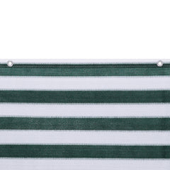 Sekey balcony privacy screen made of 220 g/m² HDPE, grey-white-black striped