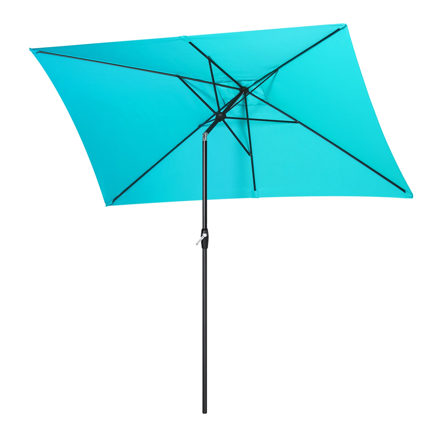 Sekey 300 x 200 cm aluminum parasol with crank, sun protection UV50+