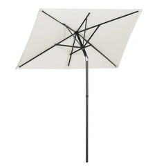 Sekey 180 x 130 cm balcony umbrella rectangular, sun protection UV50+