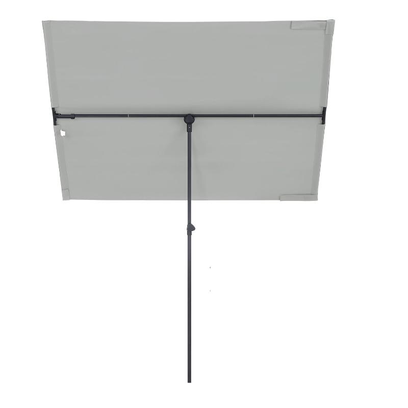 Sekey 180 x 130 cm balcony umbrella rectangular, individually adjustable, sun protection UV50+