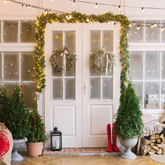 Salcar 3/5/10 m PVC Weihnachtsgirlande mit mit LED Lampen Salcar