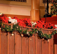 Salcar 3/5/10 m PVC Weihnachtsgirlande mit mit LED Lampen Salcar