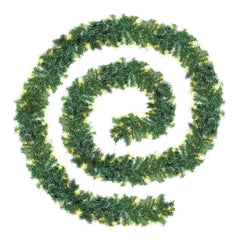 Salcar 3/5/10 m PVC Weihnachtsgirlande mit mit LED Lampen