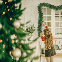 Salcar 3/5/10 m PVC Weihnachtsgirlande mit mit LED Lampen Salcar