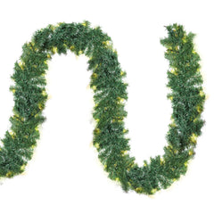 Salcar 3/5/10 m PVC Weihnachtsgirlande mit mit LED Lampen Salcar