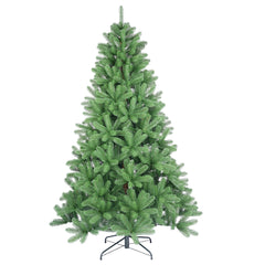 Salcar Künstlicher Weihnachtsbaum aus 100 % PE – Realistische Tannenzweige, dichter Look & stabiler Metallständer – 150 / 180 / 210 cm