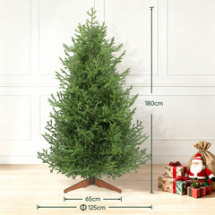Salcar Künstlicher Weihnachtsbaum Fichte – Extra dicht & naturgetreu, bis zu 99 % PE, 90–210 cm