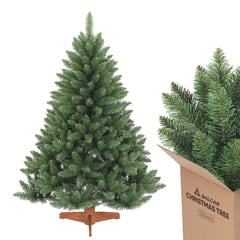 Salcar 120cm/150cm/180cm/210cm Künstlicher Weihnachtsbaum, Korea-Tanne, mit 730/1066  PVC-Nadeln Salcar