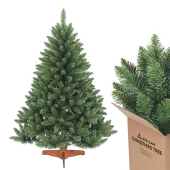 Salcar 120cm/150cm/180cm/210cm Künstlicher Weihnachtsbaum, Korea-Tanne, mit 730/1066  PVC-Nadeln Salcar
